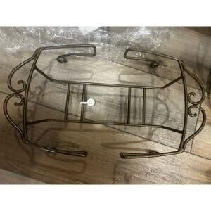 Princess House Fantasia Meridian Casserole Bakeware Caddy Holder 302 Metal NEW